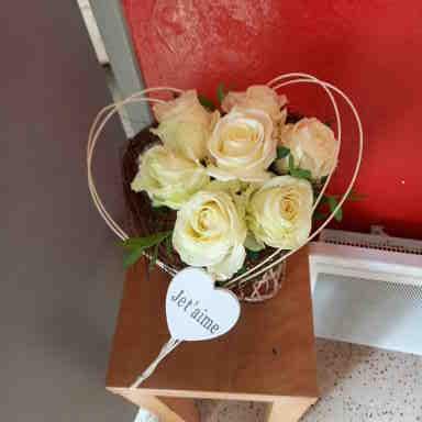 roses rouges ou blanches pour déclarer son amour à sa Valentine 