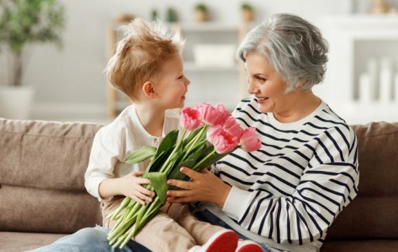 fleurs fête des grand mère